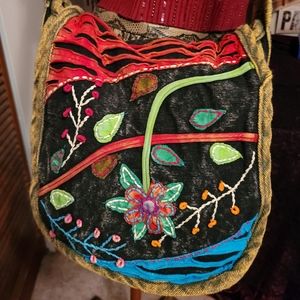 🦋 COLORFULL HIPPIE CROSSBODY BAG